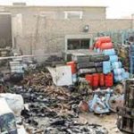 انبار ضایعات در آبادان و نارضایتی شهروندان از آنها