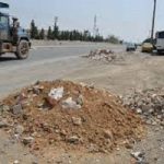 نخاله برداری از خیابان های آبادان